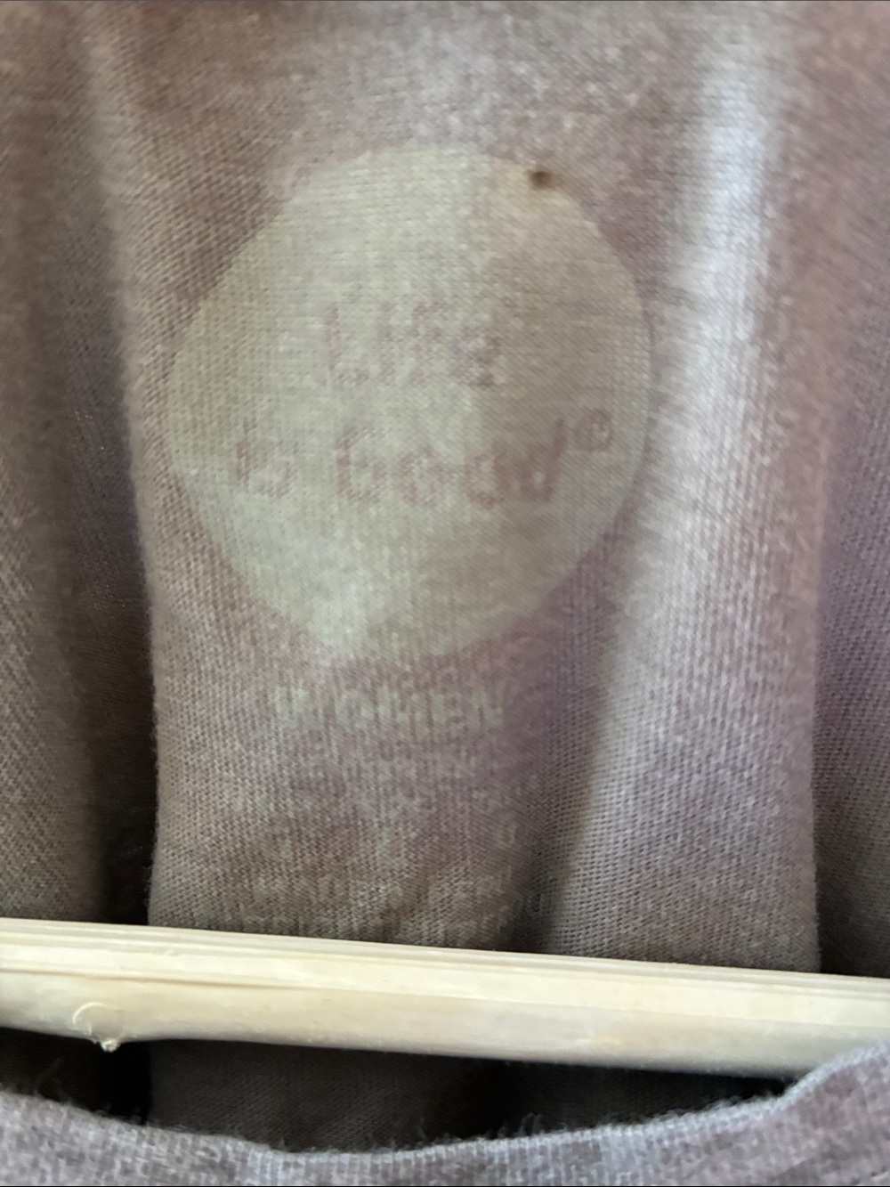 Life Is Good Women's Crewneck Sweater in Dusty Mauve